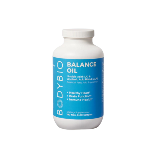 BodyBio Balance Oil (Omega 6 + 3) - 180 Softgels