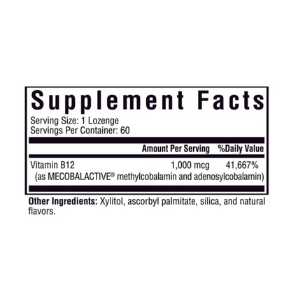 Methyl B12 1000 Lozenge